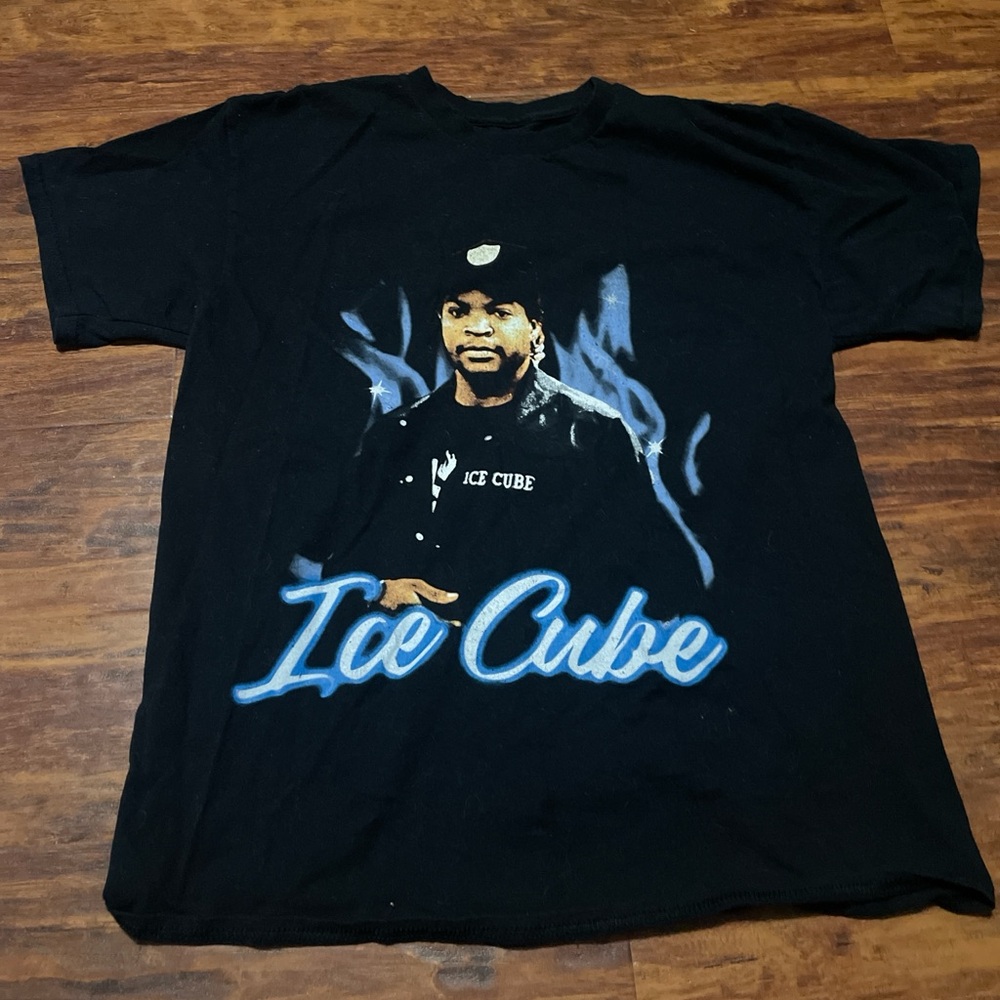 Ice Cube Graphic Black Tee